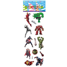Load image into Gallery viewer, Kids Toys 3D Movie DC Superman Marvel Spiderman Stickers Puffy Bubble Sticker Boys Girls Toy Reward For Phone Luggage Laptop