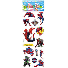 Load image into Gallery viewer, Kids Toys 3D Movie DC Superman Marvel Spiderman Stickers Puffy Bubble Sticker Boys Girls Toy Reward For Phone Luggage Laptop