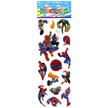 Load image into Gallery viewer, Kids Toys 3D Movie DC Superman Marvel Spiderman Stickers Puffy Bubble Sticker Boys Girls Toy Reward For Phone Luggage Laptop