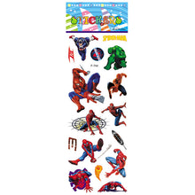 Load image into Gallery viewer, Kids Toys 3D Movie DC Superman Marvel Spiderman Stickers Puffy Bubble Sticker Boys Girls Toy Reward For Phone Luggage Laptop