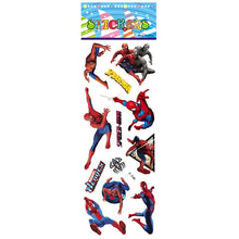Load image into Gallery viewer, Kids Toys 3D Movie DC Superman Marvel Spiderman Stickers Puffy Bubble Sticker Boys Girls Toy Reward For Phone Luggage Laptop