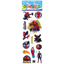 Load image into Gallery viewer, Kids Toys 3D Movie DC Superman Marvel Spiderman Stickers Puffy Bubble Sticker Boys Girls Toy Reward For Phone Luggage Laptop